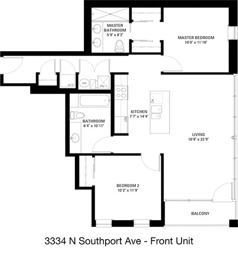 3334 N. Southport Ave. 2-3 Beds Apartment for Rent - Photo Gallery 11